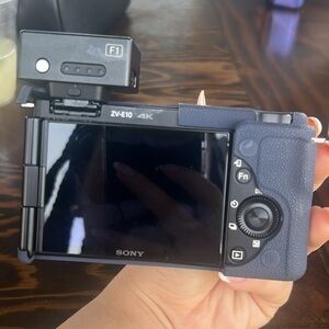 Sony ZV-E10 4K Digital Camera - Dark Blue